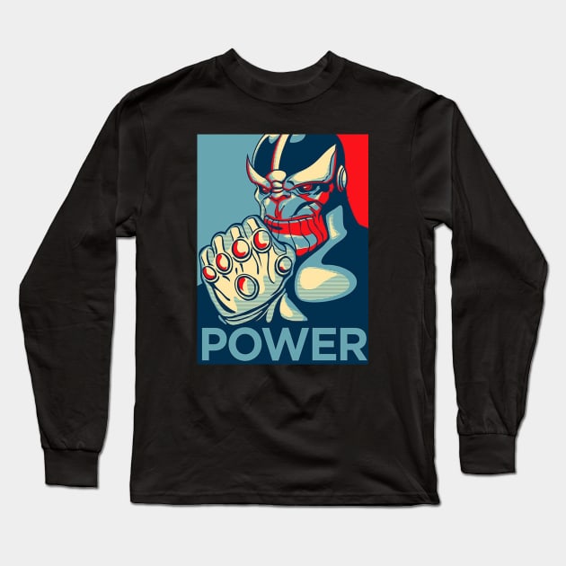 Power Long Sleeve T-Shirt by rjuanita